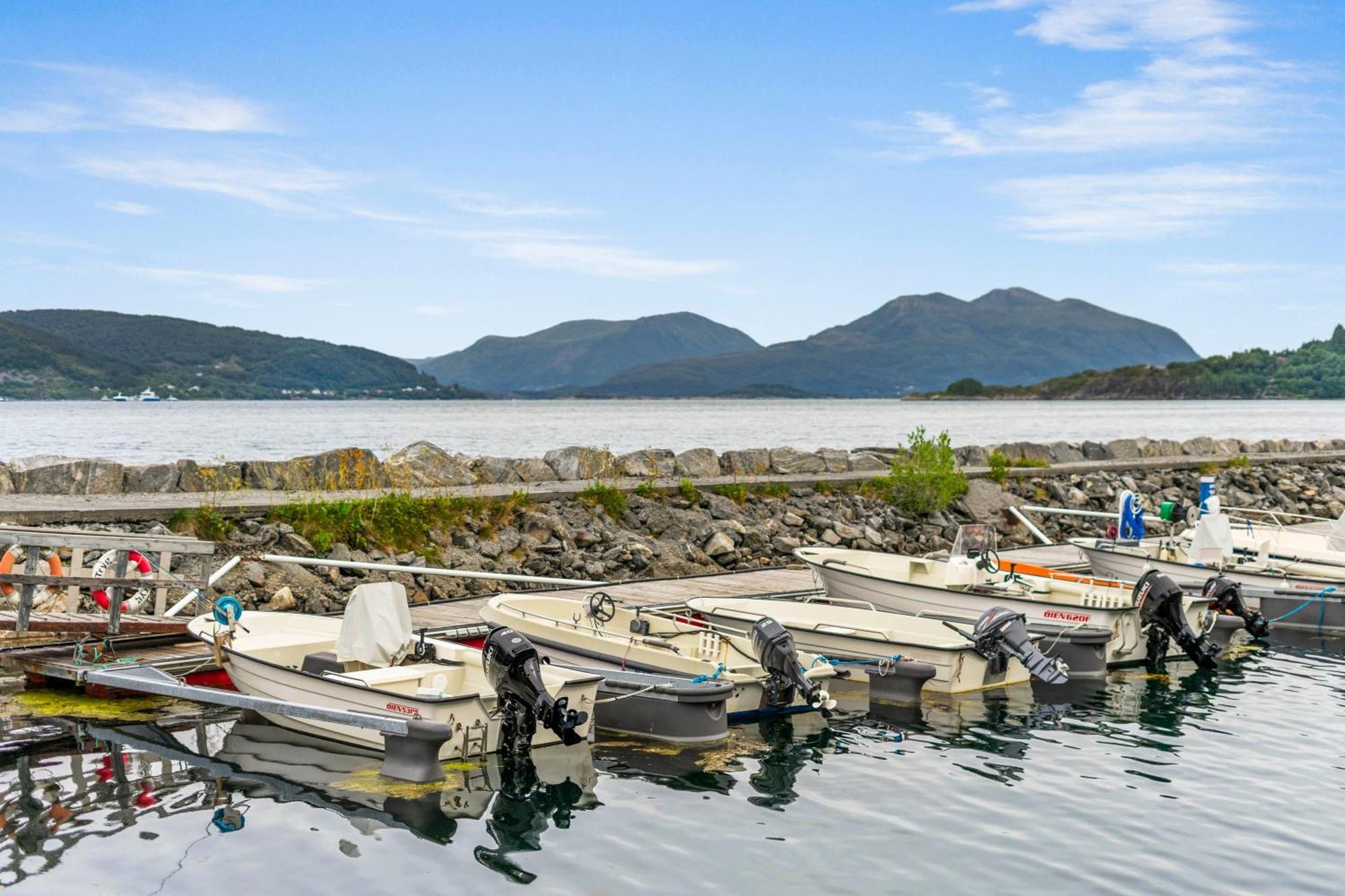 Rovde Fjordferien Villa Bagian luar foto