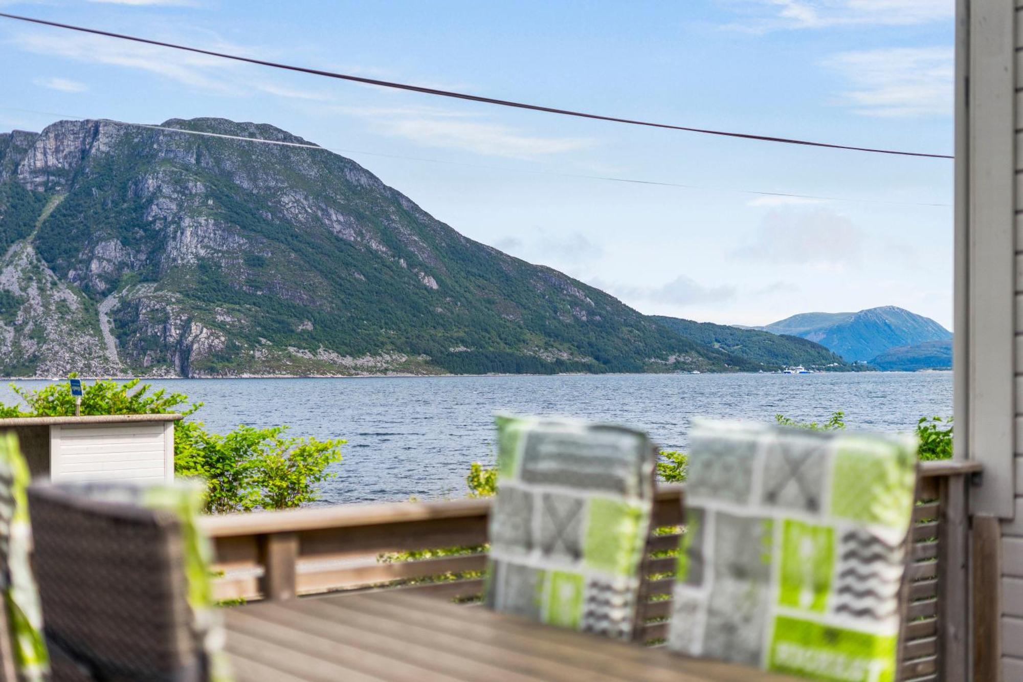 Rovde Fjordferien Villa Bagian luar foto