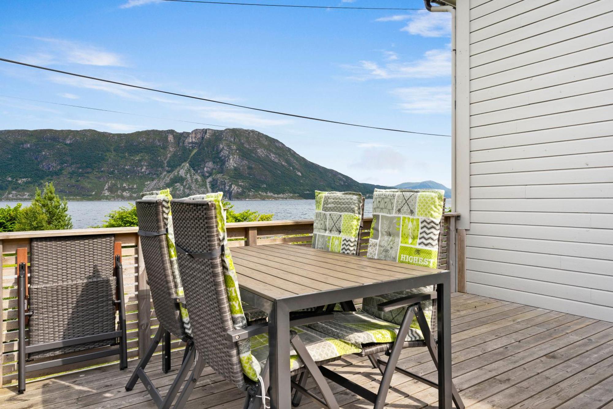 Rovde Fjordferien Villa Bagian luar foto