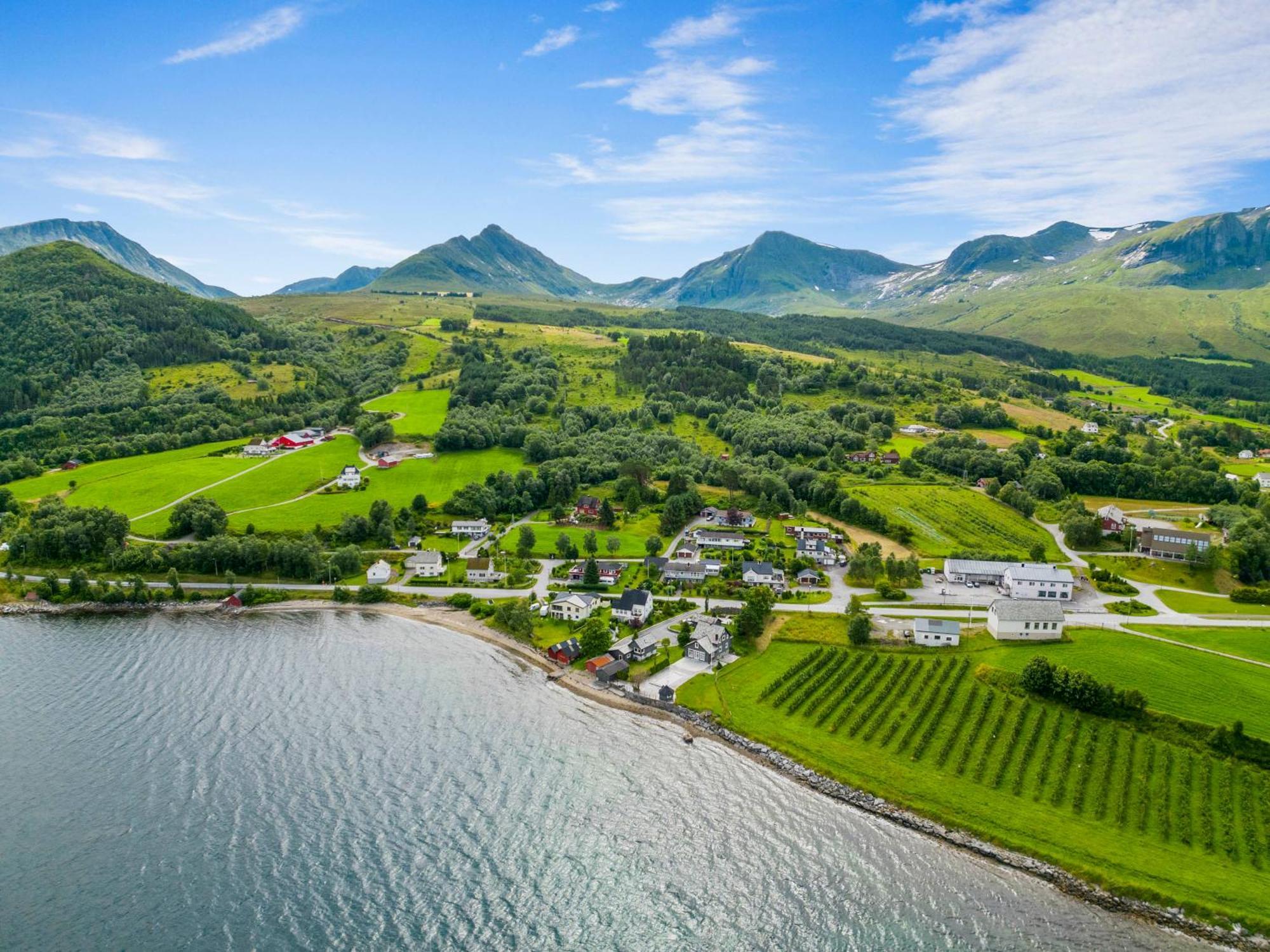 Rovde Fjordferien Villa Bagian luar foto