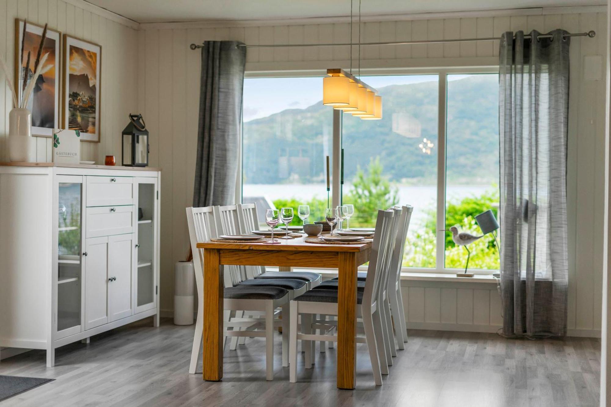 Rovde Fjordferien Villa Bagian luar foto
